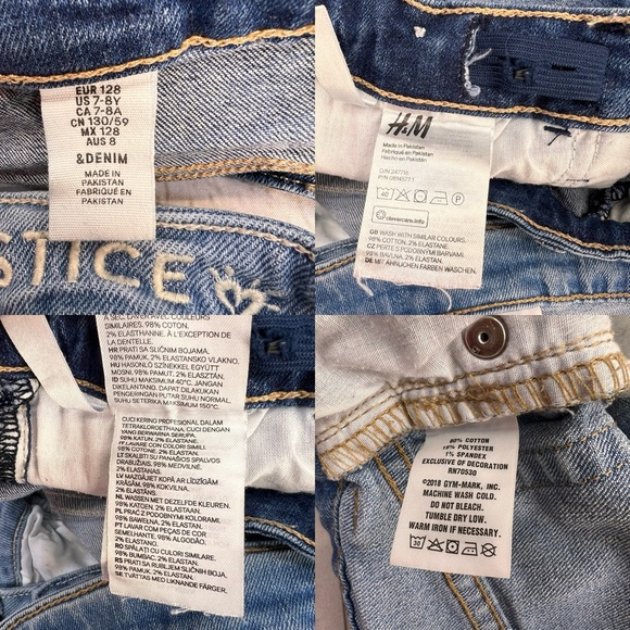 Girls Jeans Shorts Bundle - Picture 16 of 17